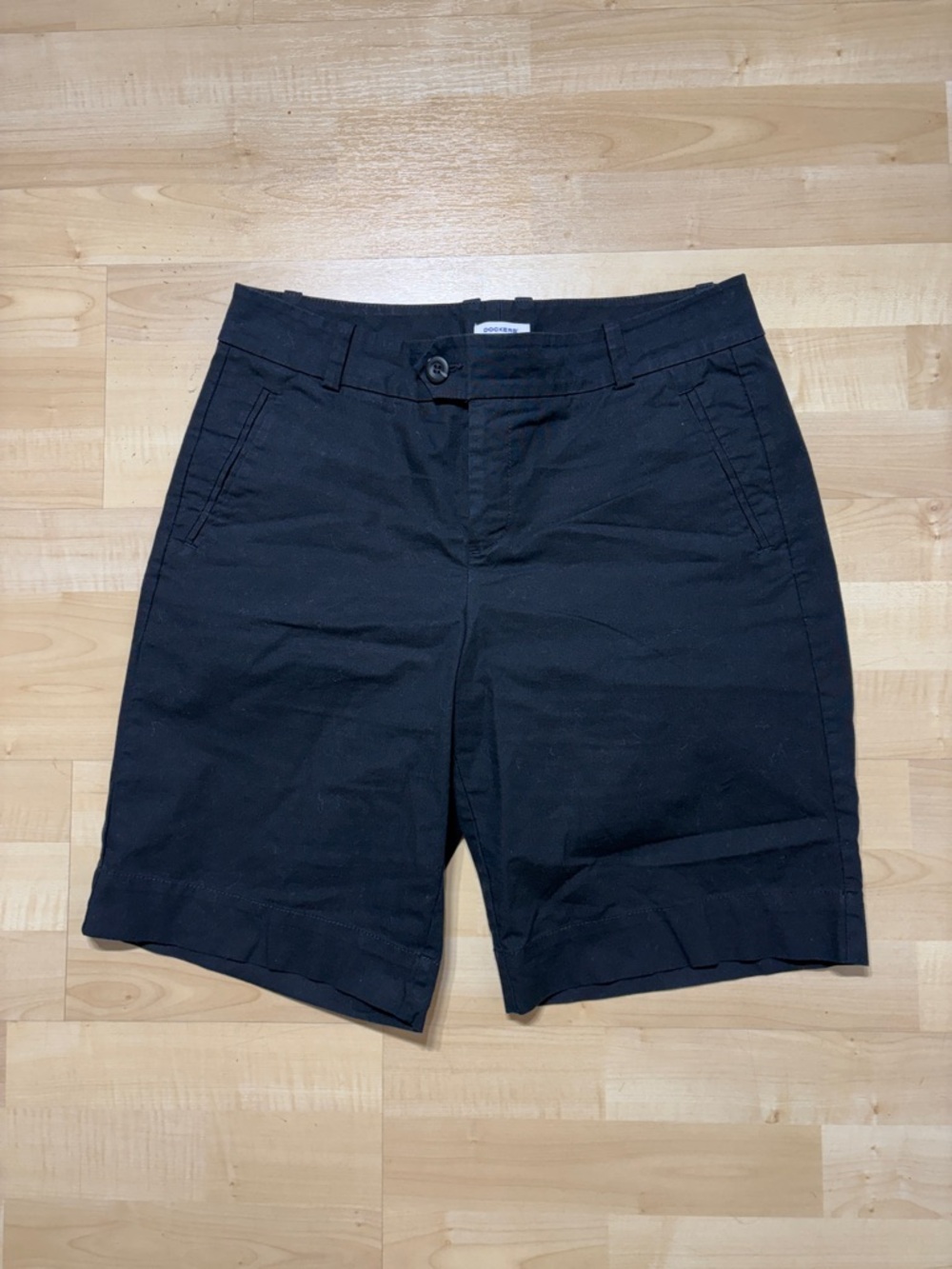 Dockers Black Women's Bermuda Shorts